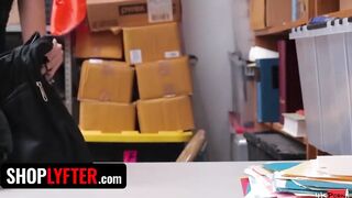 Shoplyfter - Mischievous sexy Alex Harper Exposes Her Tight Snatch