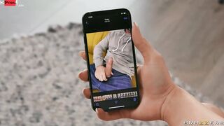 New Phone, Whose Cock Clip With Keiran Lee, Aria Lee - Brazzers Official