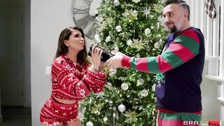 Claus Getting To View Movie With Romi Rain, Keiran Lee - Brazzers Official