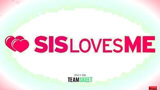 SisLovesMe - Red Head Stepsisters Caught Licking Each Other's Pussies By