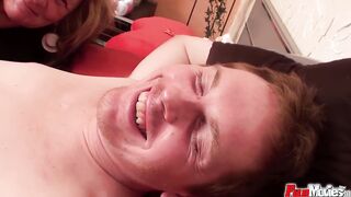MILfs gets fucked into groupsex