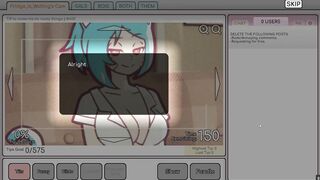 Nicole Risky Job [Hentai game PornPlay ] Ep.three having fun with a big toy on web cam