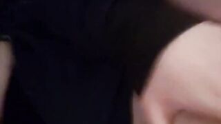 I was trying to view myself masturbate but I couldn't stop giggling at my camera zooming inside 