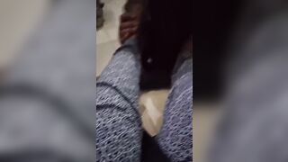 Feet bondage toes girlfriend