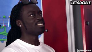 FREAKY HOSTEL - WHITE CHICKS GOING EBONY - Interracial Compilation Part four - Freddy Gong, Nikki Hill, Eveline Dellai