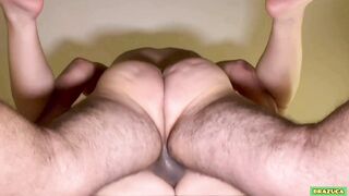 hot sex and sucking off on the ball