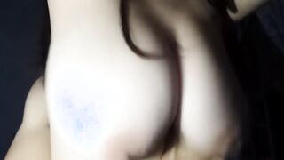 Hot Hispanic Tetona Folla Frente a Cámara con su Novio