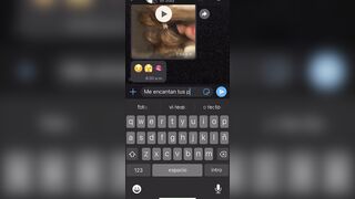 chat caliente en casa de mamá
