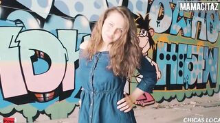 Gigantic Tits hot Sofia Curly Takes Long Cock In Public
