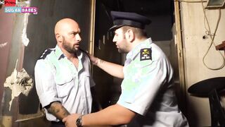 Police officers on 3some duty