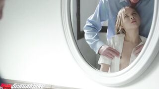 New Sensations - My Tiny Blonde 18 Year Old College bimbos Came To Pounded! (Coco Lovelock)