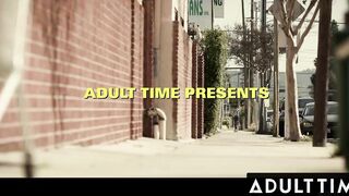 ADULT TIME - Hispanic Vicky Chase Gets Her BUTT and CUNT Eaten By Bearded Biker Before Ride Him