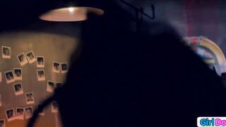Big Tit MILF licking her lesbo driver