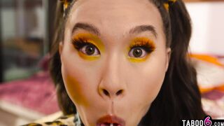 Cock or treat said Bae chinese barely legal kitten Kimmy Kimm to a much old dude