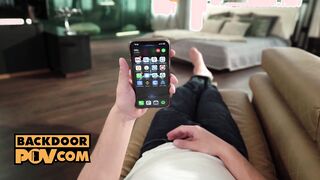point of view - point of view anal fucking with babysitter Alexa Flexy