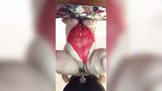 Plump older amateur boned doggy style 