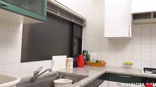 eastern Mother-in-law caught me while sniffing her lingerie