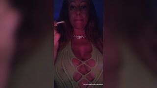 Ericka Davis strip tease