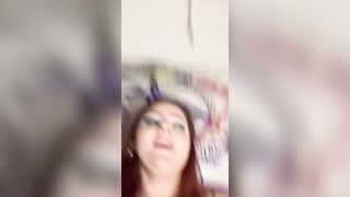 Bbw Bigtittymermaid squirts UNCONTROLLABLY while dad's asleep
