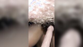 Toy rides & 1st time double penetration for thick amateur