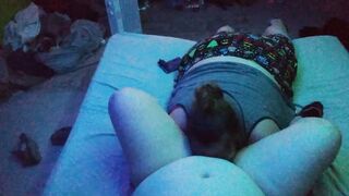 Pawg ex-wife gets her vagina ate by BBW mistress
