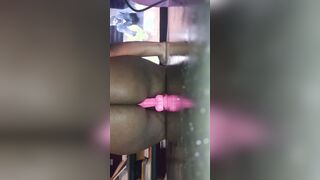 My soak twat making noise for this penis