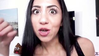 Playful Julia De Lucia Is Nailed Into Pantyhose