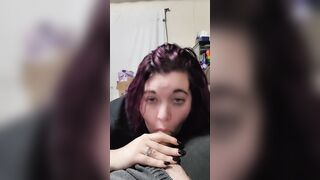 BBW PAWG cougar Blows and Fucks a Fat Dick