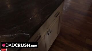 DadCrush - Turned On Step Daughter Gives Me A Lap Dance Before