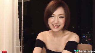 Sexual Nnanako Haruno gotten a cumshot after blowing off cock
