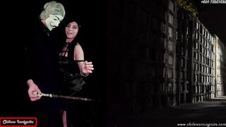 Hot witch fucks inside the Cemetery and into the middle of the NIGHT - She goes kinky with satisfaction - TRAILER