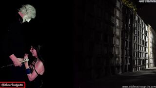 Hot witch fucks inside the Cemetery and into the middle of the NIGHT - She goes kinky with satisfaction - TRAILER