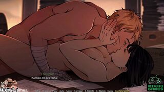 Naruto Shinobi Adult Game - Naruto and Hinata Fucking into the Hokage's Room