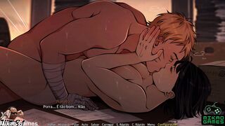 Naruto Shinobi Adult Game - Naruto and Hinata Fucking into the Hokage's Room