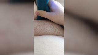 Fucking myself before work 