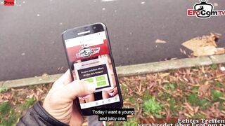 German Agent meet and screwed blonde pick up sluts