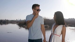 Sherezade Lapiedra gets fucked in different positions poolside