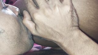Honeysex22- Amateur 3 WAY Bimbo Licks up Cum from Girlfriends Tight Twat