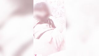 【素人】指でオナニー❤えっちなお汁がいっぱい出ちゃった❤えっちなところ見てほしいな❤