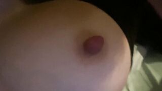 TURNED ON SLUTS is having fun with PERKY NIPPLES into her bed !!! REAL PRIVATE clip