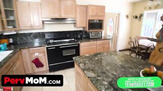 PervMom - Clever Stud Tricks Long Boobed Red Oral Sex Stepmom Sophia Locke To Make A Movie Of Him Fucking Her