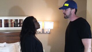 Melody Cummings - My Stepsister is a Russian Spy! Curvy African Cunt With Mouth Gets Fuck Rough