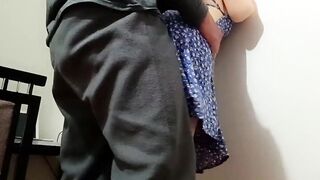 My stepbrother grabbed my butt at my birthday party and as a gift I asked him to nailed me real super