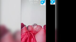 See those hot red boots susi masturbating on bed