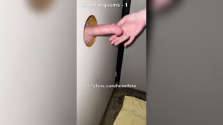 Gloryhole Wrecked Orgasms After Unprotected Sex With Strangers