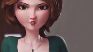 Single woman watches porn and gets excited p2