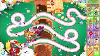 ASMR: I Break About two Million Rubbers Trying To Penetrate Candy Falls (BTD6: Candy Falls)