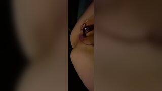 Legs up with a tight vagina that squirts 
