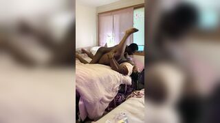 fucking long titie bbw off the edge of the bed