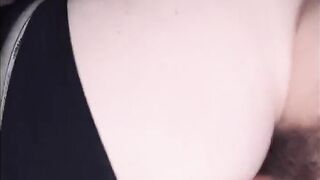Party bimbo wets penis and gets cummed